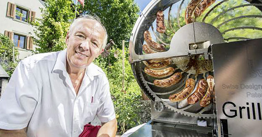 Grillrad Sueffa Erfinder Gabriel Strebel