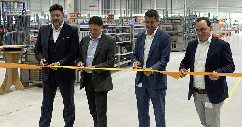 Handtmann Montagehalle Quartett Einweihung