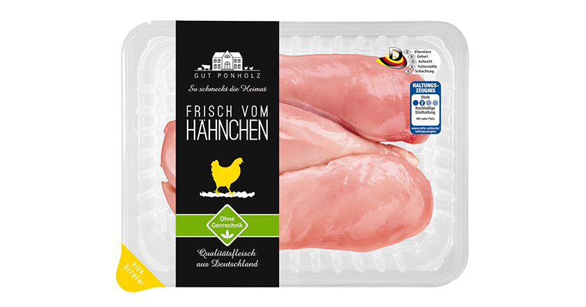 Netto-Verpackung Gefluegel