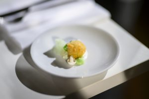 Zell-kultivierte Fischbaellchen des Start-Ups Bluu