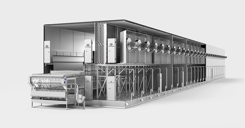 DSI Dantech GEA Aerofreeze Tunnelfroster