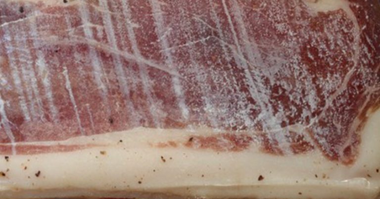 Rohschinken Kristallbildung